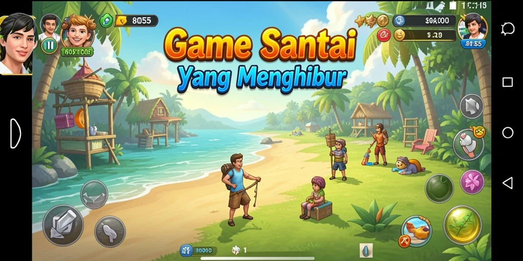 Screenshot gameplay 8055 dengan tampilan yang menarik.