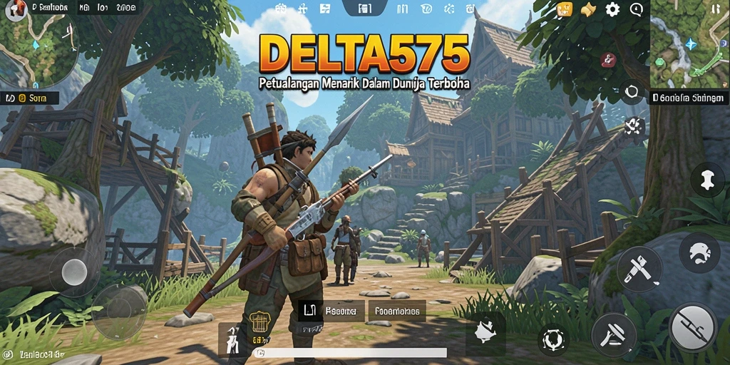 Gameplay mendebarkan dalam dunia terbuka yang luas.