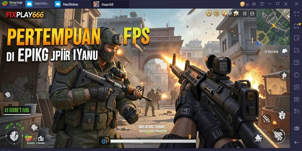 Tangkapan layar gameplay FIXPLAY666 yang intens dan mendebarkan.