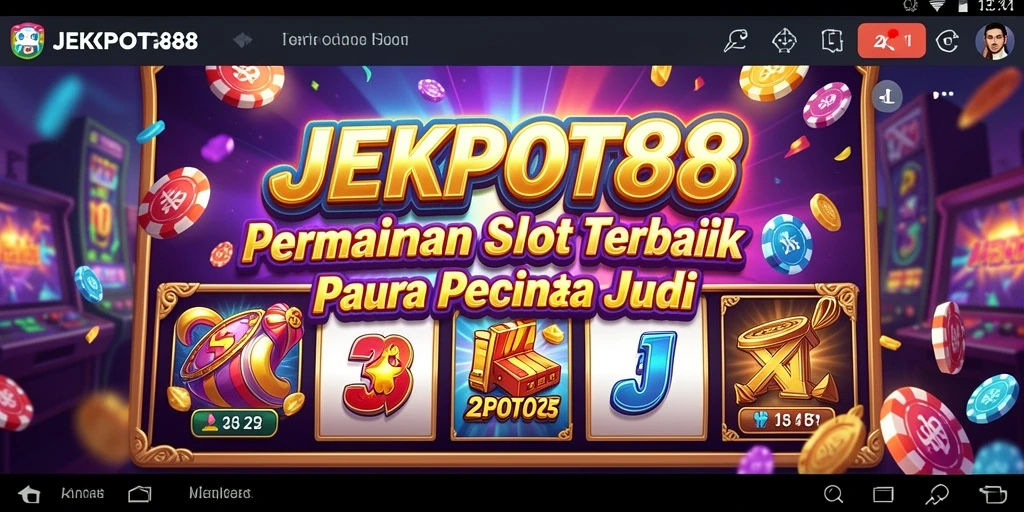 Screenshot gameplay JEKPOT88 yang menampilkan pengalaman bermain Slot yang mendebarkan.