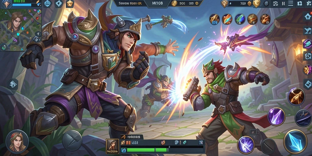 Tampilan gameplay MG108 yang penuh strategi dan aksi.