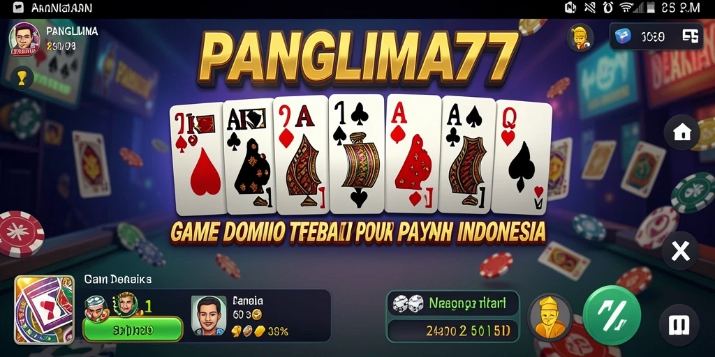 Tampilan gameplay seru dan menarik di PANGLIMA77.