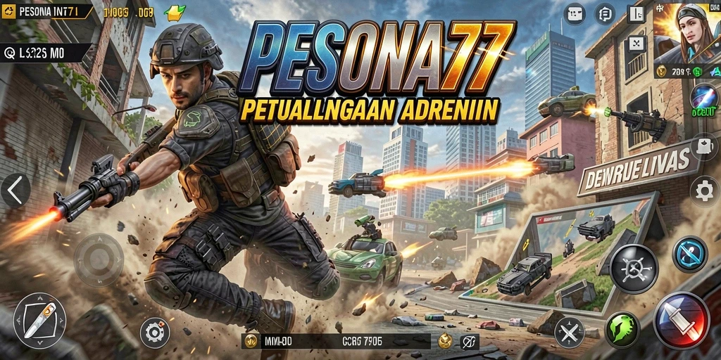 Tangkapan layar gameplay <strong>PESONA77</strong> menunjukkan aksi pertempuran yang intens.