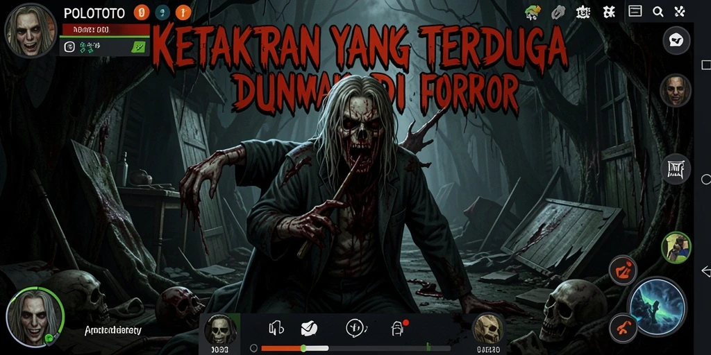 Gameplay menegangkan di POLOTOTO yang memicu ketakutan.