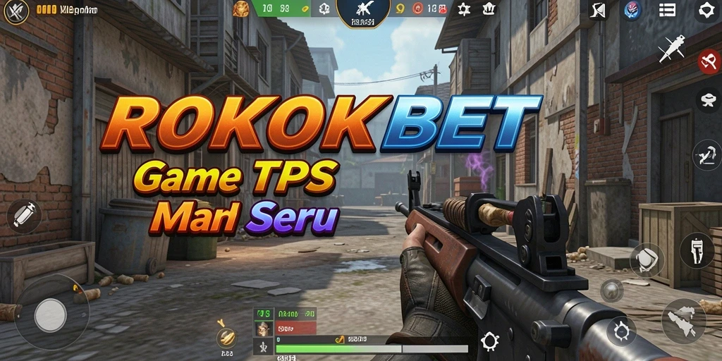 Tangkapan layar ROKOKBET menunjukkan aksi tembak-menembak yang mendebarkan.