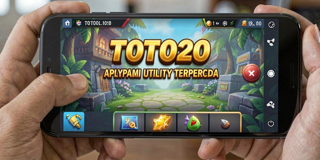 Tampilan antarmuka utama aplikasi TOTO20 yang intuitif.